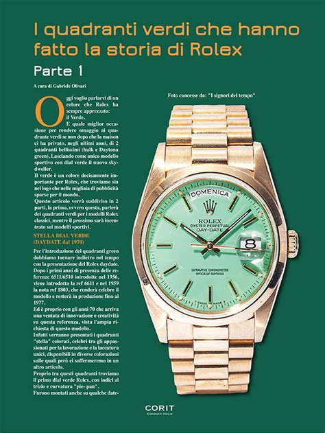 storia rolex roma